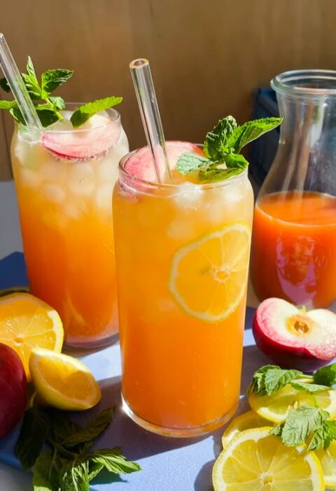 sweet peach lemonade recipe