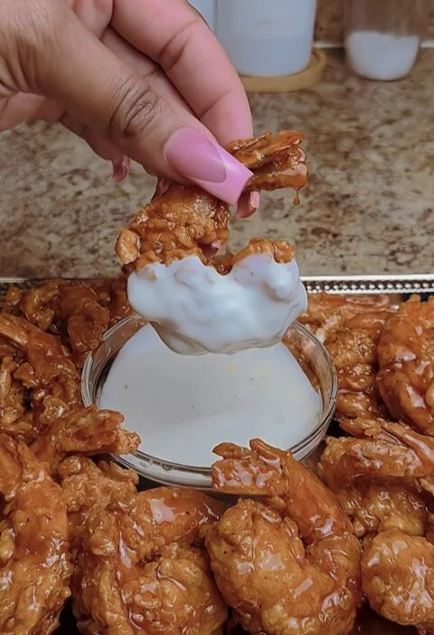 honey garlic shrimp