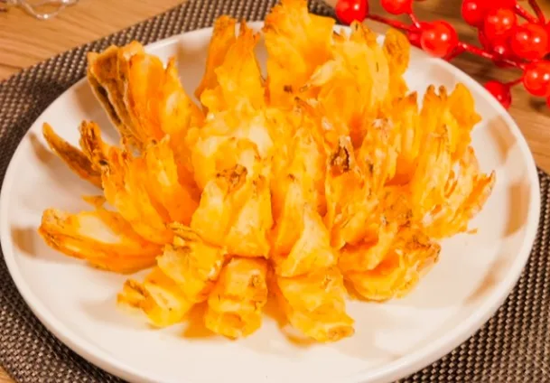 crispy blooming onions