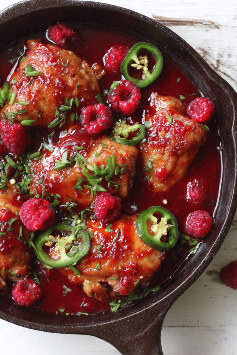 Sweet and spicy jalapeno  raspberry chicken - Common Troubleshooting & Variations