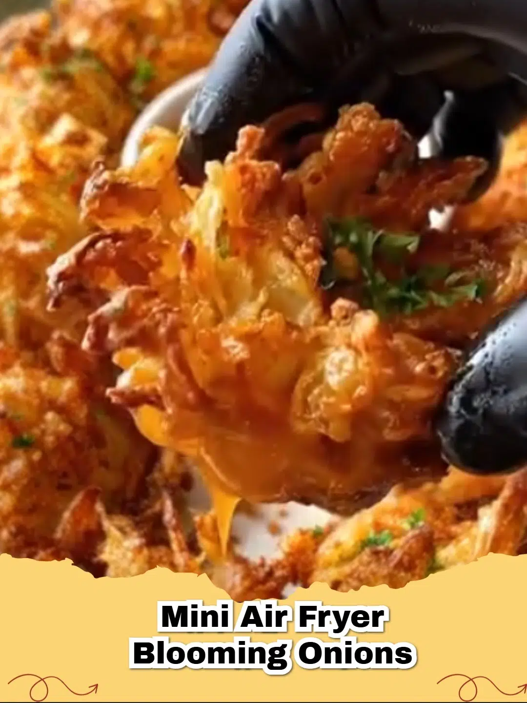 Air Fryer Crispy Mini Blooming Onions - Air Fryer Crispy Mini Blooming Onions