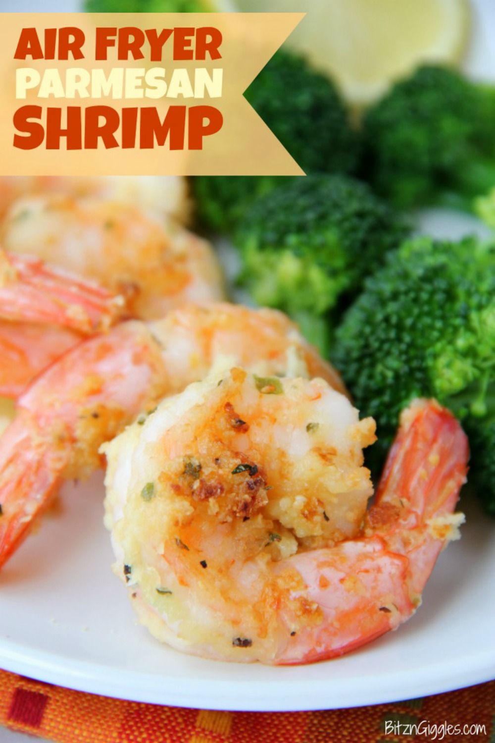 Air fryer garlic parmesan shrimp - Air fryer garlic parmesan shrimp
