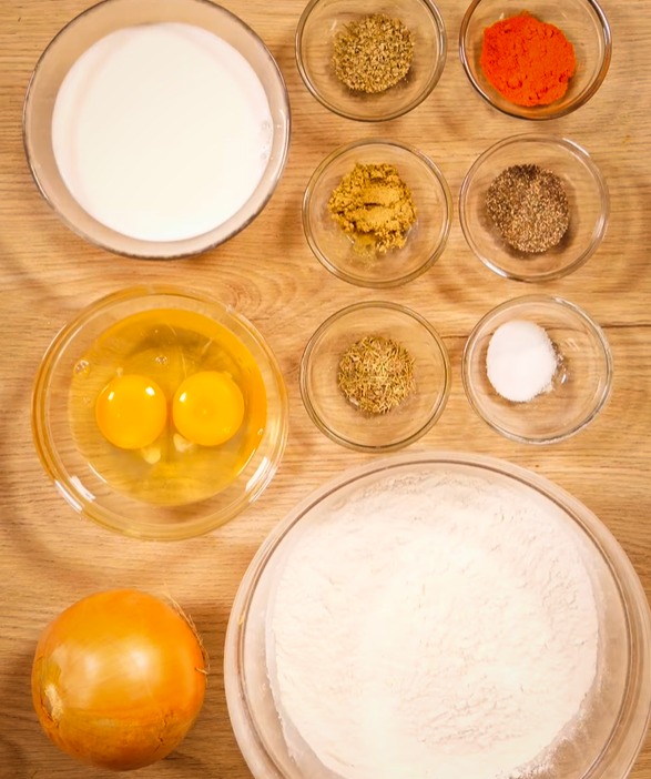 crispy blooming onion ingredients