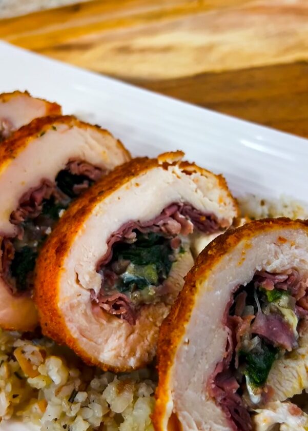 mushroom stuffed chicken breast