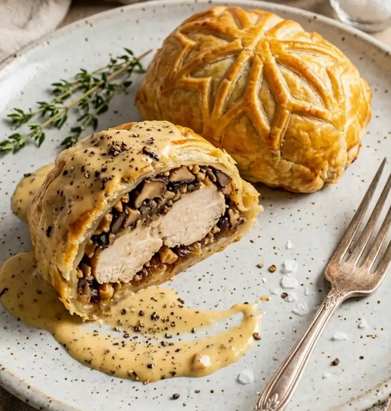 Chicken Wellington