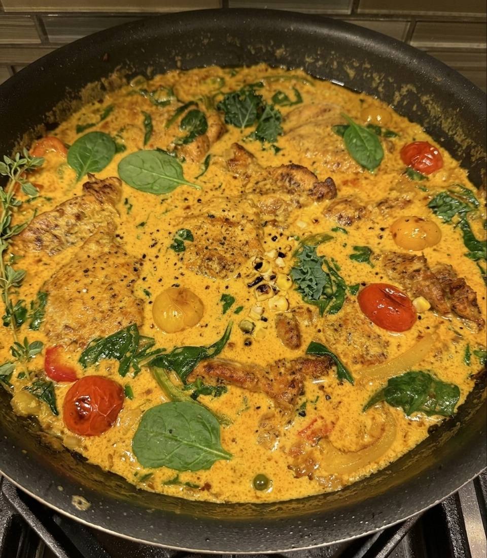 Churu chicken amarillo - Churu chicken amarillo recipe photo