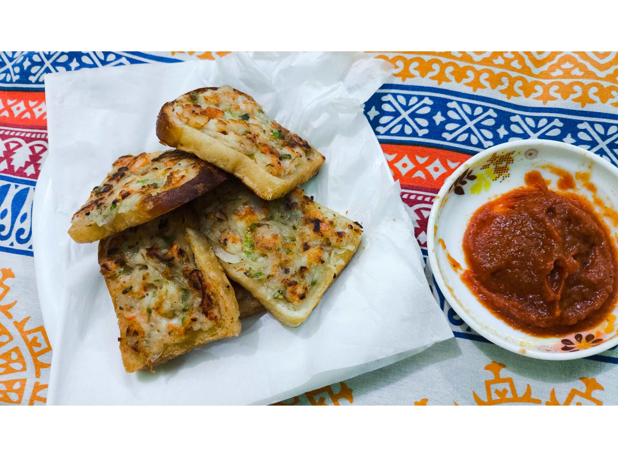 Air fryer shrimp toast - Air fryer shrimp toast recipe photo