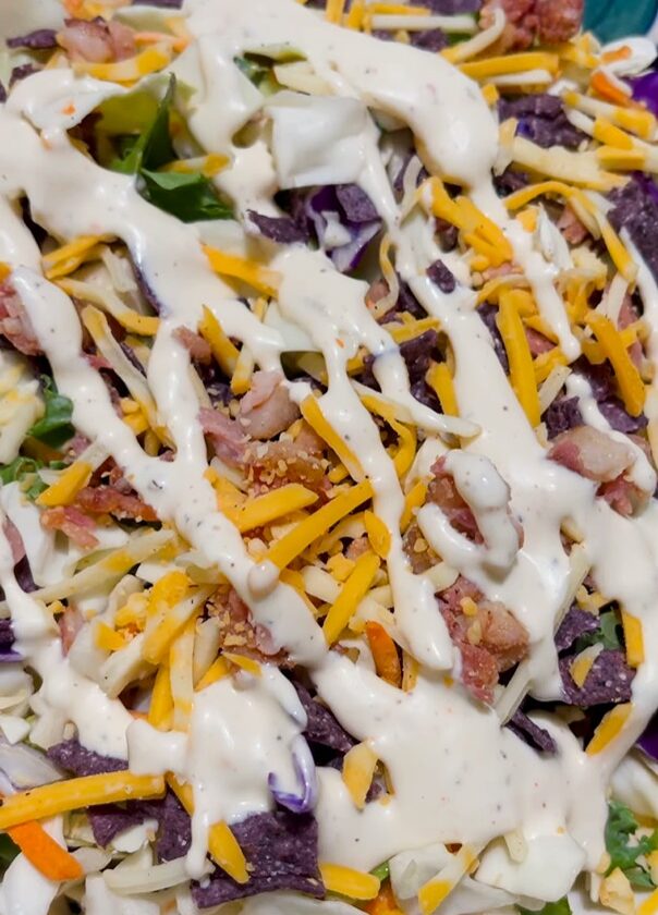 Bacon ranch chopped salad