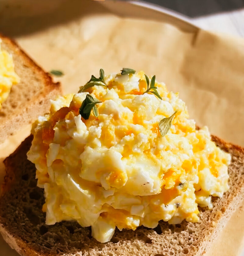 Feta egg recipe