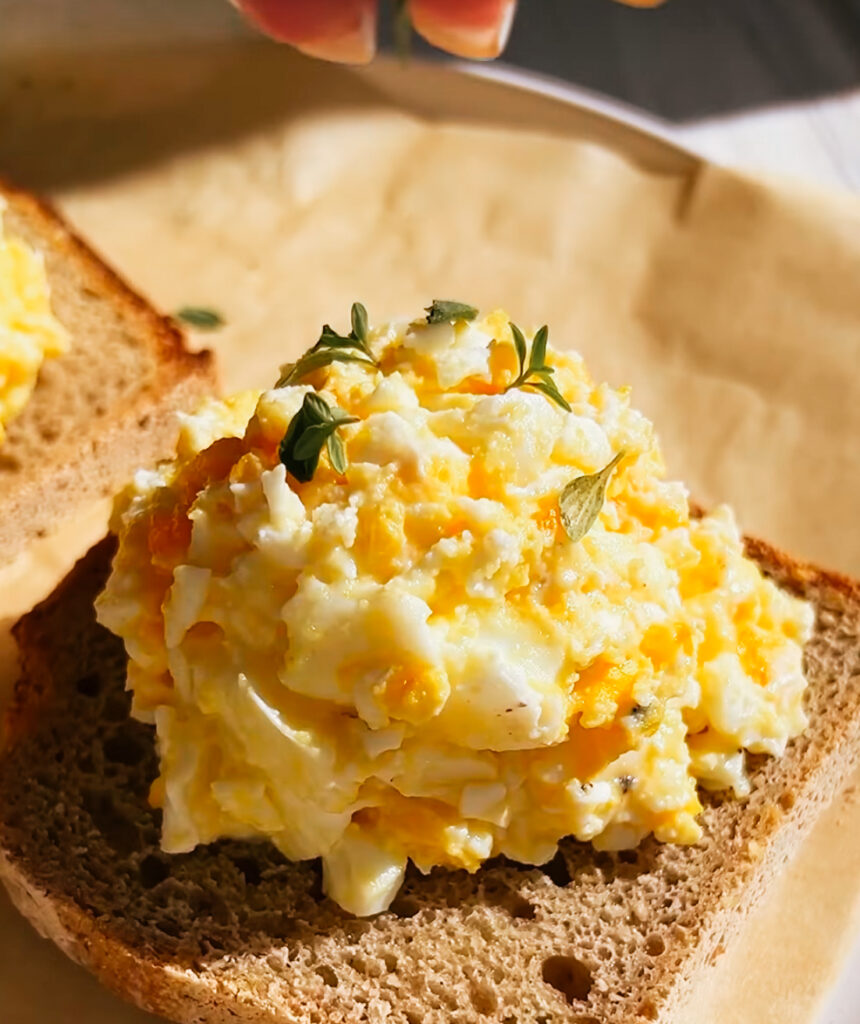 Feta egg recipe
