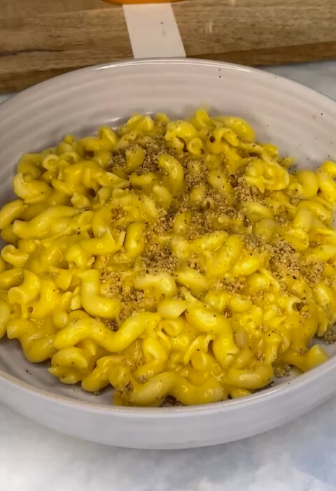 Pumpkin mac & cheese 2w