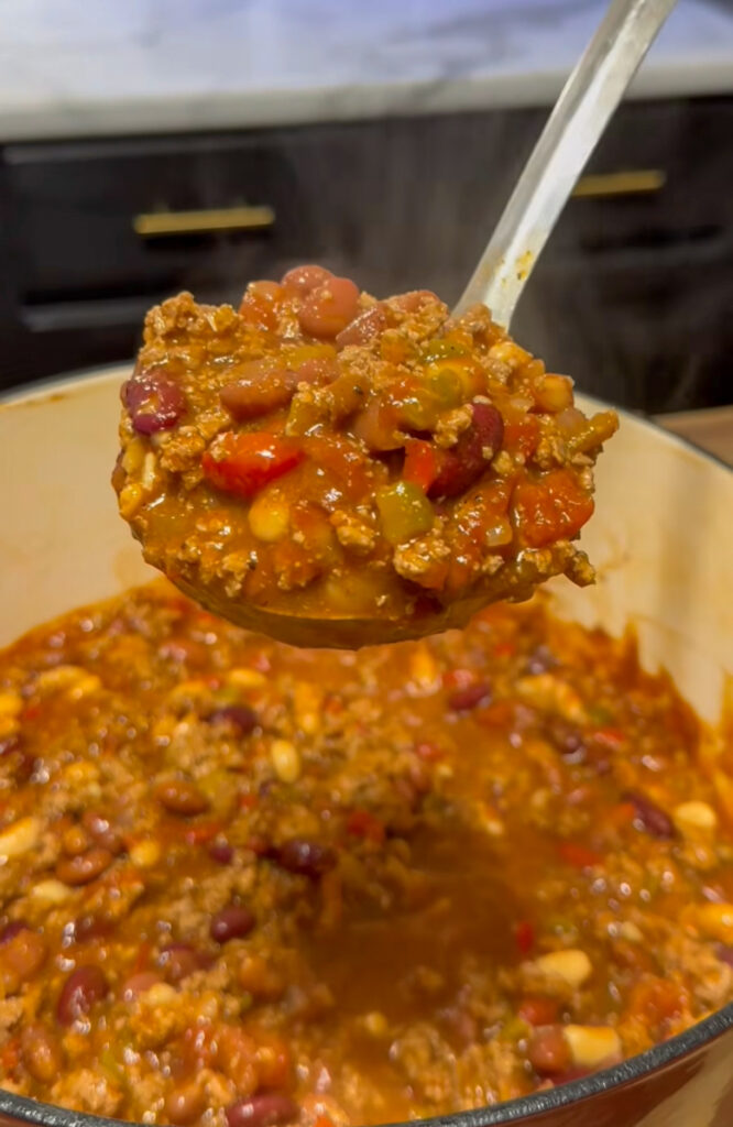 Sweet potato and Turkey chilli