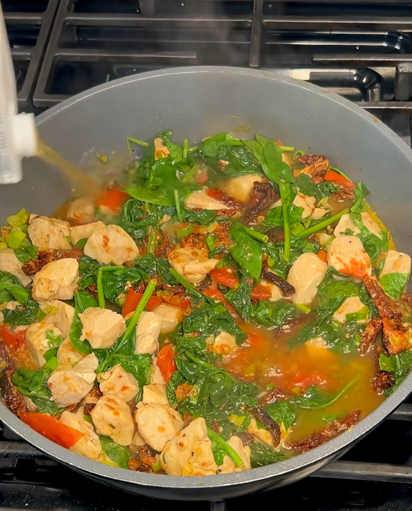 Tuscan chicken soup 