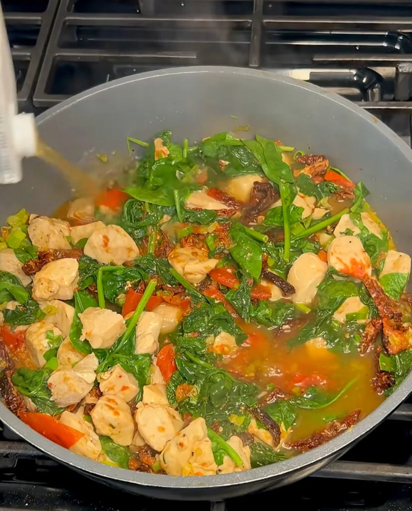 Tuscan chicken soup 