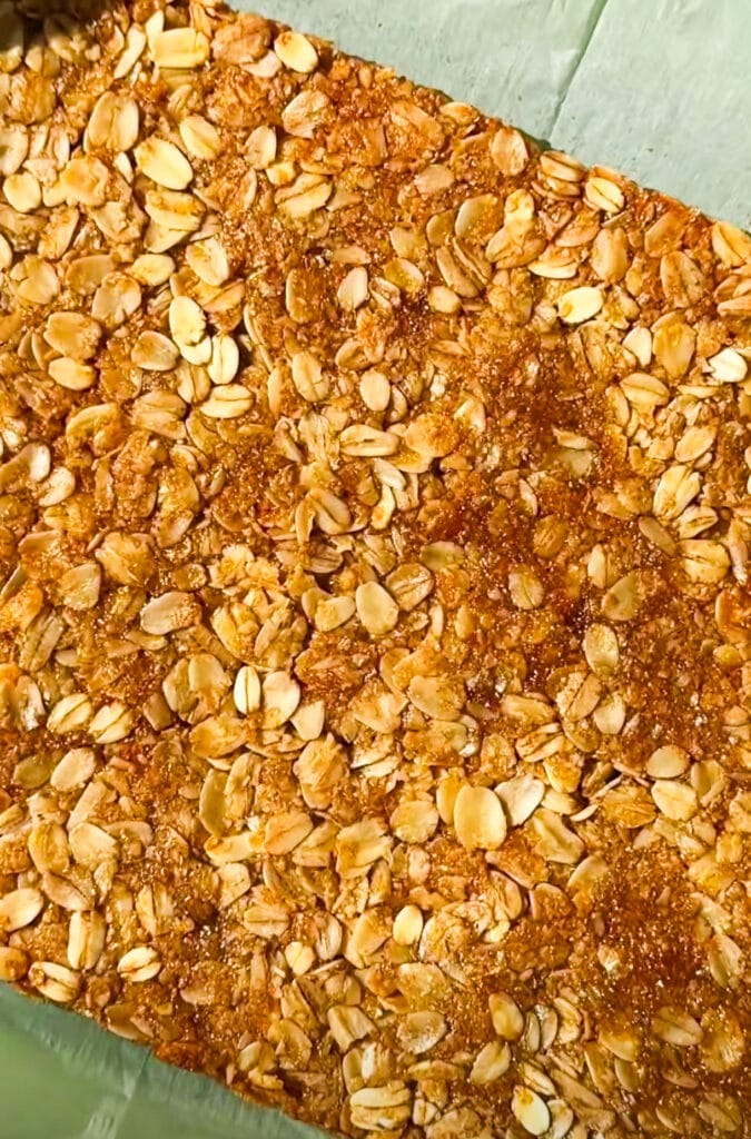 Homemade granola bars