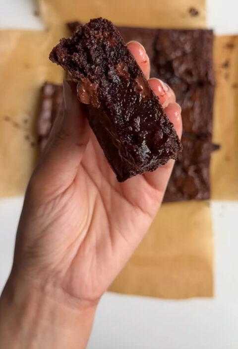 Fudgy brown butter brownies