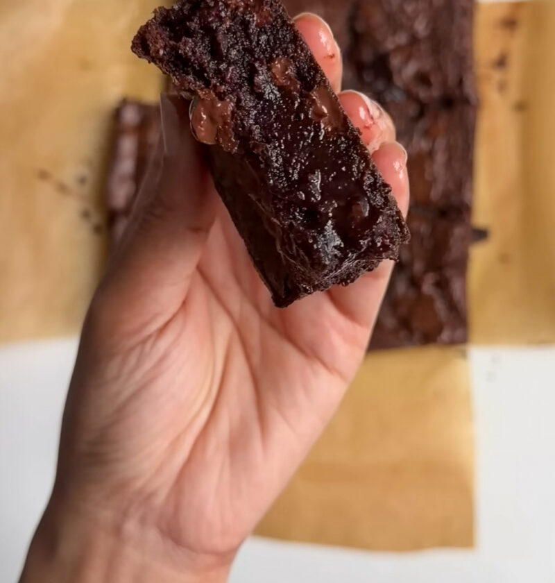 Fudgy brown butter brownies