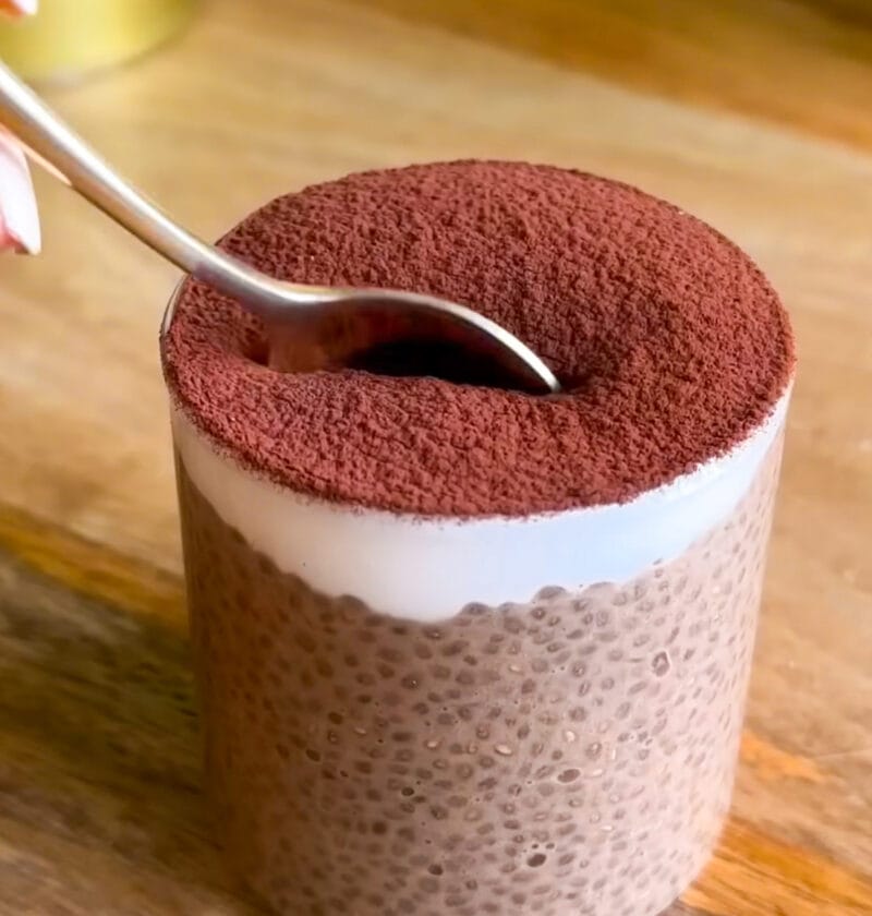 Chia tiramisu
