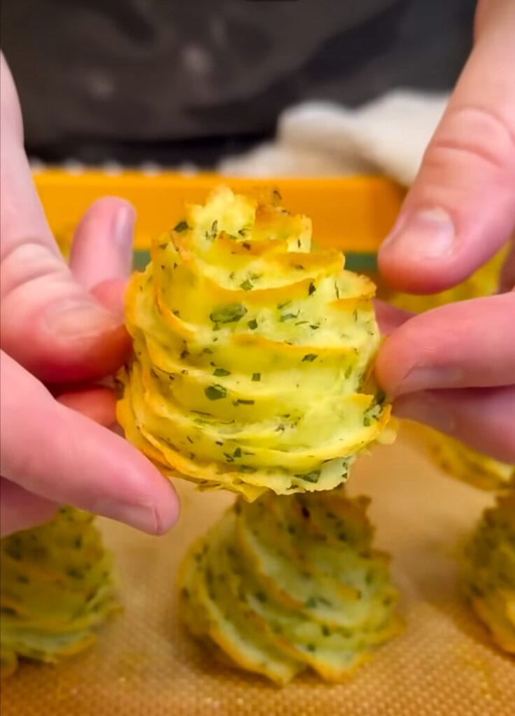 Easy dutchess potatoes