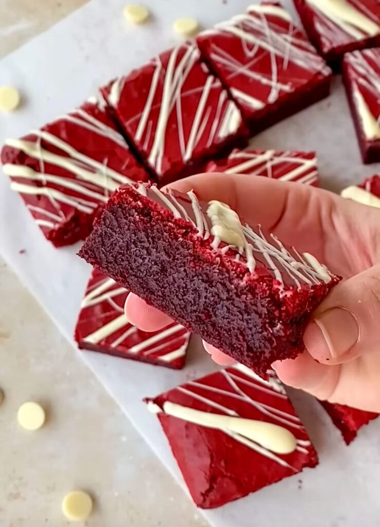 Red velvet Brownies
