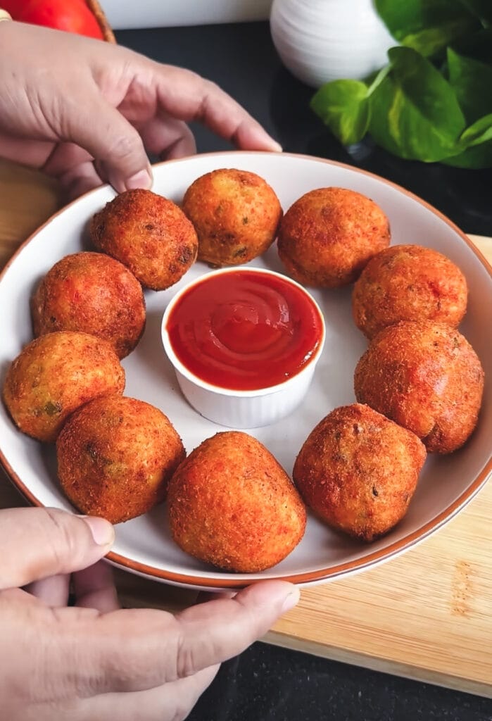Corn cheese balls recipe 