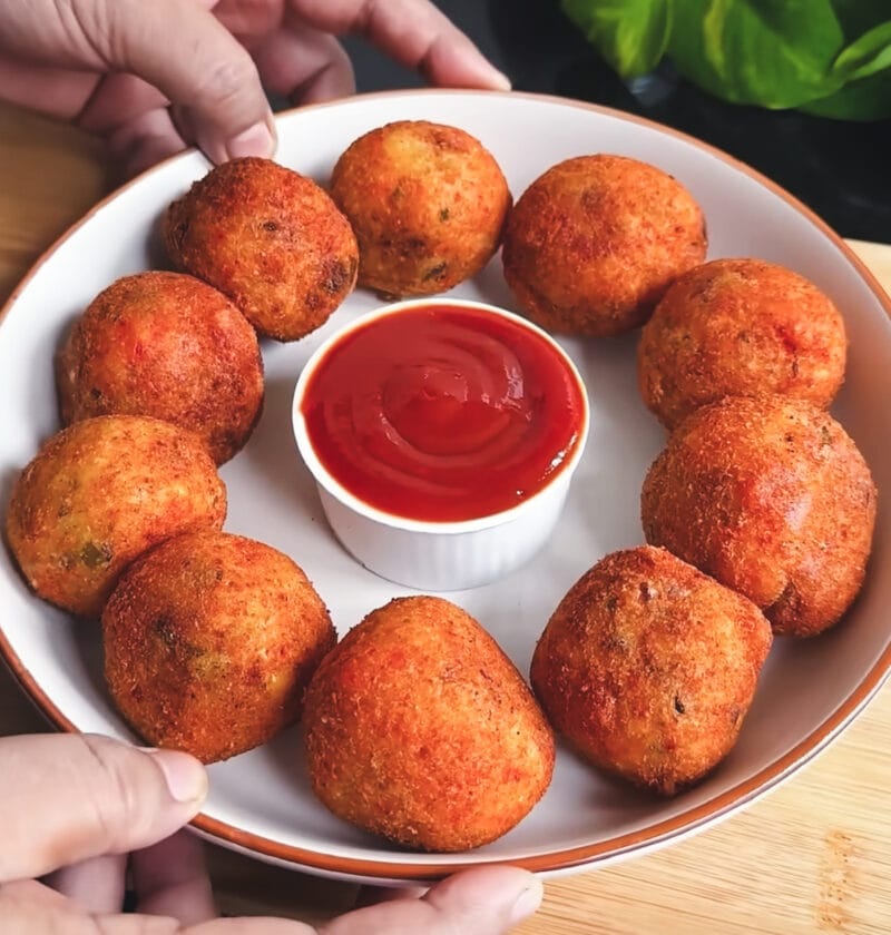 Corn cheese balls recipe