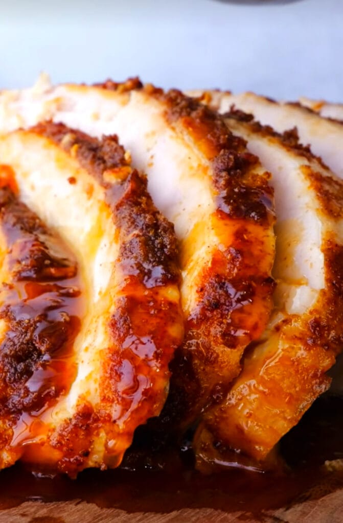 Garlic and herb roasted Turkey