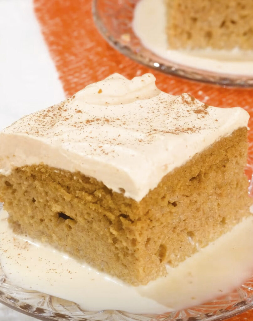 Pumpkin tres leches