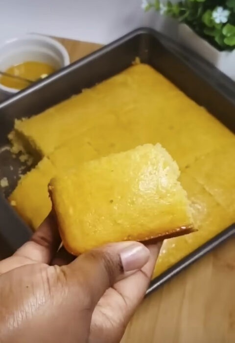 Homemade corn bread