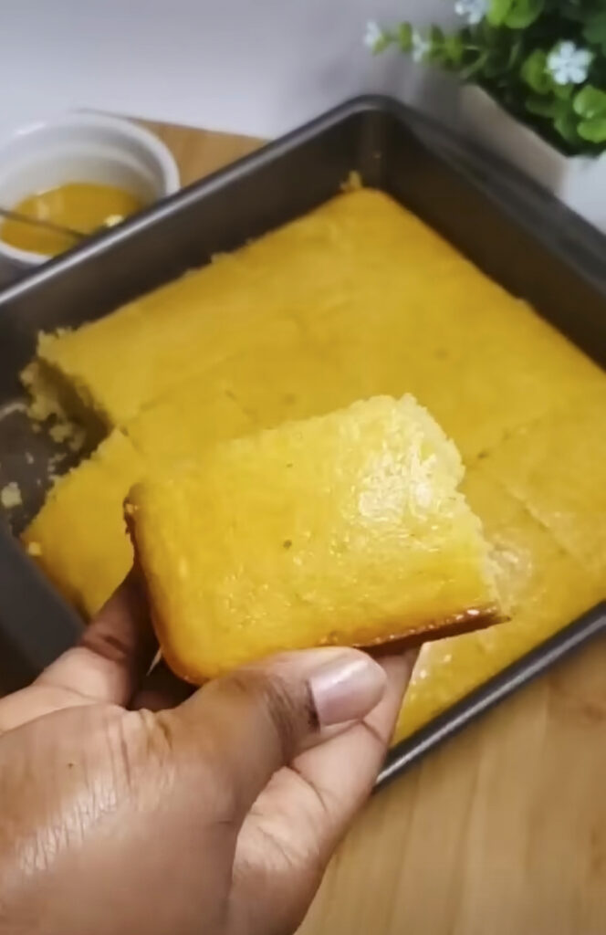 Homemade corn bread