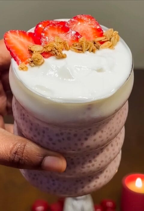 Strawberry chia pudding recipe