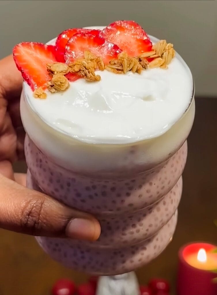 Strawberry chia pudding recipe