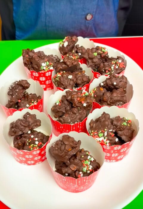 Christmas crockpot candy