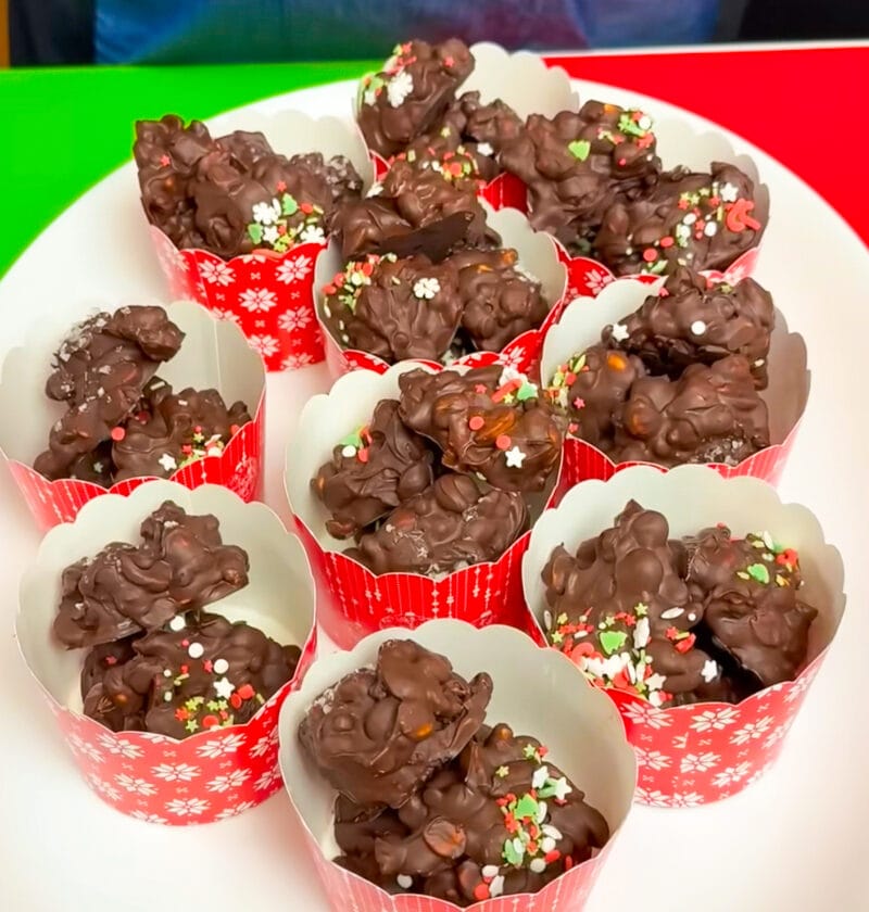 Christmas crockpot candy