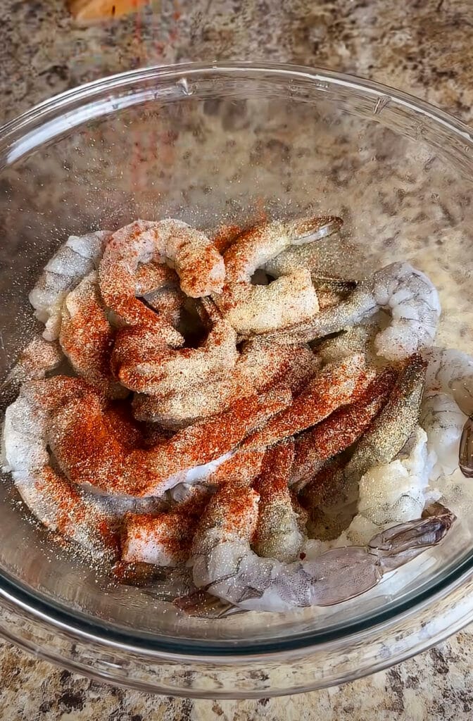 Cajun hot honey shrimp