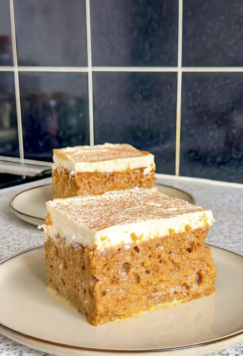 Pumpkin tres leches recipe