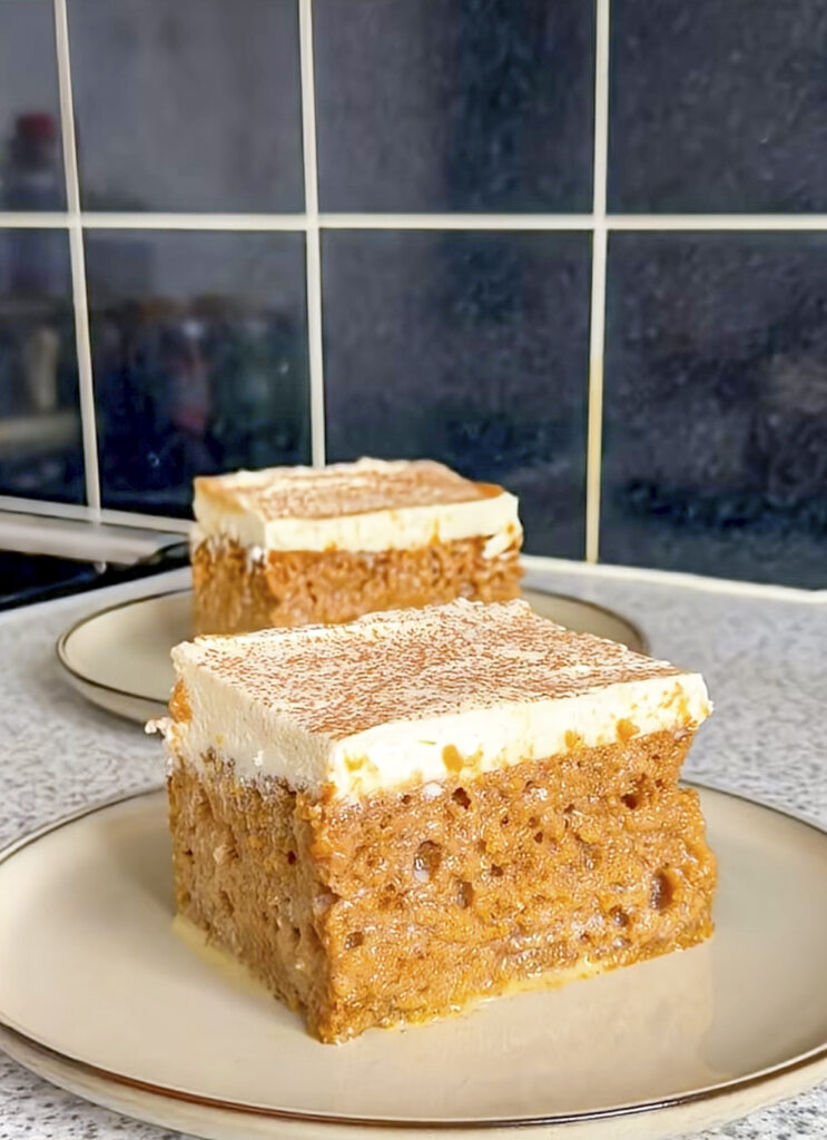 Pumpkin tres leches recipe