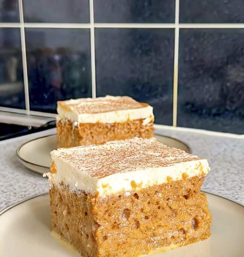 Pumpkin tres leches recipe