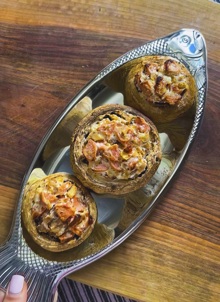 Stuffed mushroom recipe