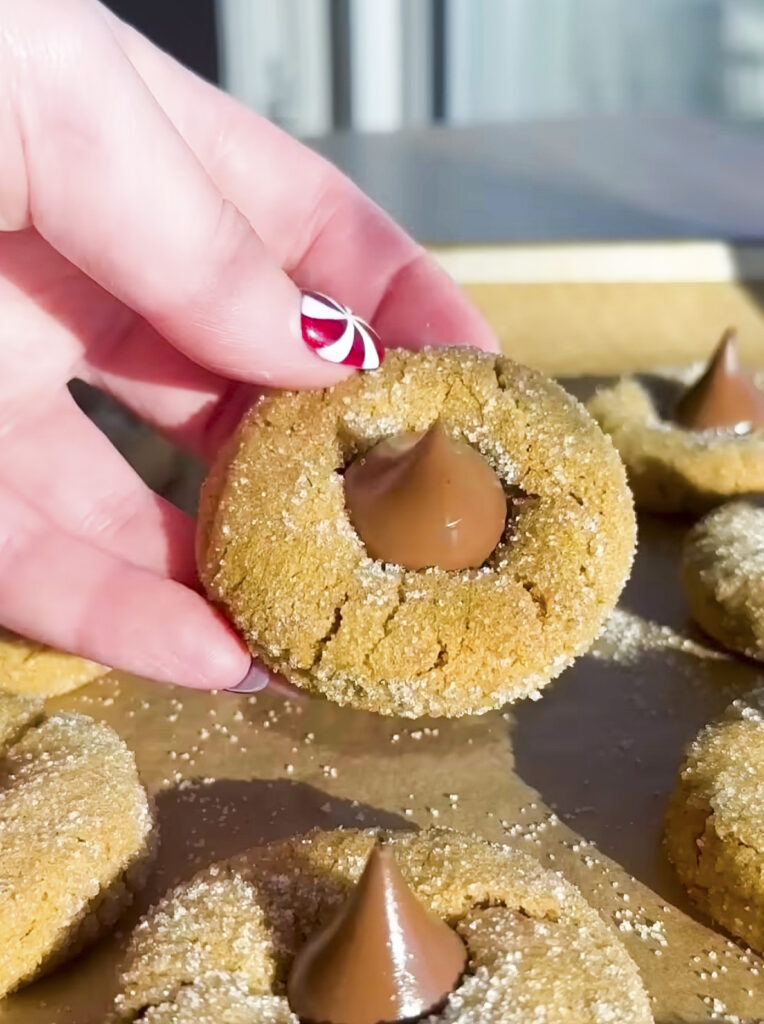 Easy peanut butter blossom recipe