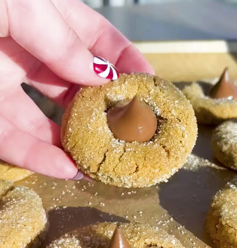 Easy peanut butter blossom recipe